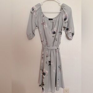 Cefian off the shoulder dress.